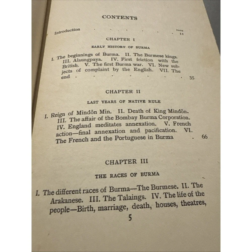 Joseph Dautremer / Burma Under British Rule 1st Edition 1913 HTF